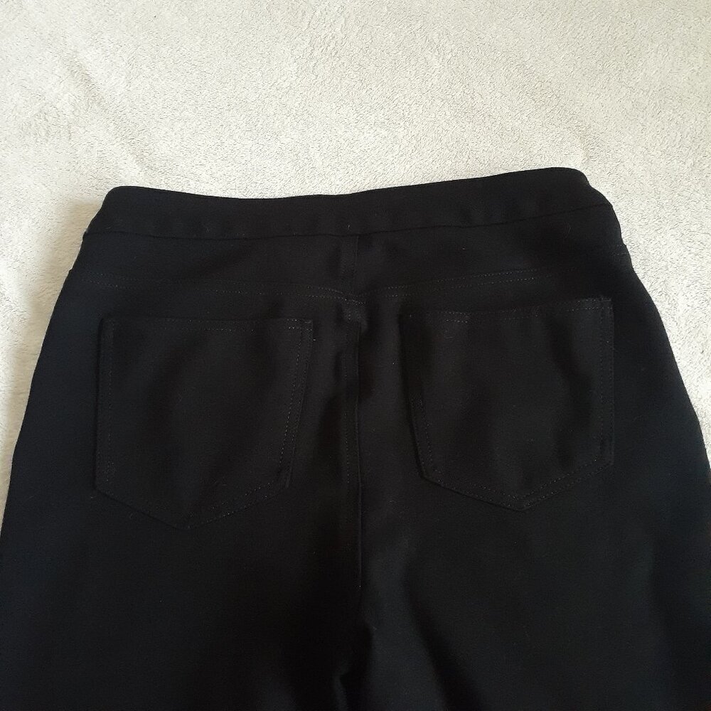 Reitmans Women's Size Medium Black Ponte Knit Modern Stretch Legging Pant - Picture 8 of 11